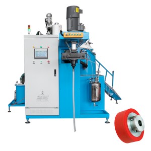 Fork Wheel Making Machine Polyurathane Elastomer Casting Machine