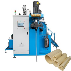 Polyurethane Insulation Pipe Shell Making Machine PU Elastomer Casting Machine