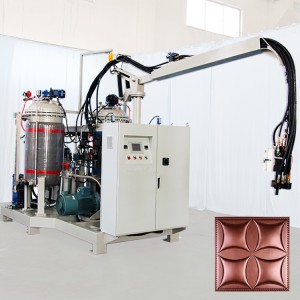 Polyurethane Foam Filling Machine PU Awọn ohun elo abẹrẹ fun 3D Panel