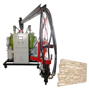 Polyurethane Culture Stone Faux Stone Panels Making Machine PU Low Pressure Foaming Machine