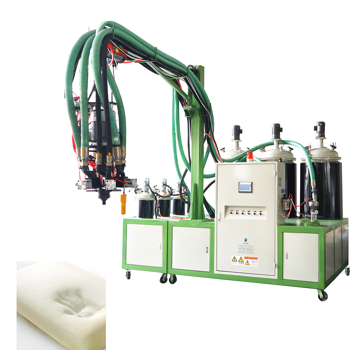 Automatic Pu Foam Machine., 10 Kw, Capacity: 400 Grams/Sec
