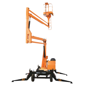 Ordinary Curved Arm Aerial Working Platform Curved Arm Llifting  Platform Series