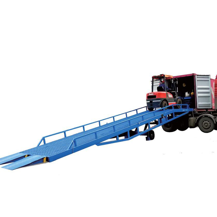 Yard Ramp Mobile Boarding  Axle Series Lifting Slope Electro-hydraulic Loading And Unloading Platform