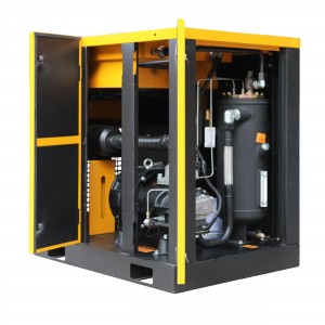 15HP 11KW IP23 380V50HZ Equipamentos industriais de compressor de ar de parafuso PM VSD de velocidade fixa