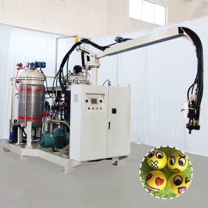 Polyurethane High Pressure Foaming Filling Machine For Stress Ball