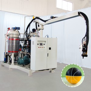 Polyurethane High Pressure Foaming Filling Machine Para sa Stress Ball