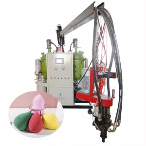 Polyurethane Low Pressure Foam Injection Machine For Makeup Sponge