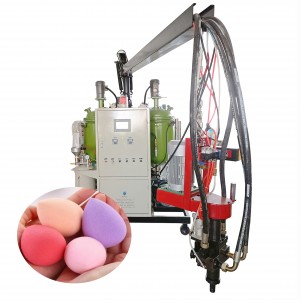 Güzellik Yumurta Düşük Basınçlı PU Köpük Enjeksiyon Makinesi