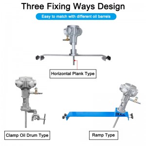 Industri Listrik Servo Motors Pneumatic Cét Udara Industrial Pasir Drum Listrik Rotary-kualitas luhur Motor Pergaulan Tank Agitator Mixer