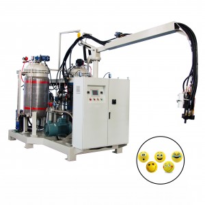 PU Injection Foaming High Pressure Machine Para sa Polyurethane Stress Smile Balls