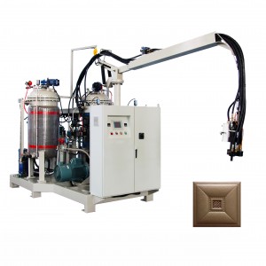 PUR PU Polyurethane Foam Filling High Pressure Machine For 3D Wall Panel Making