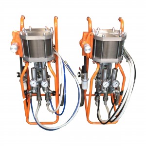 Two Component Insulation Foaming Polyurethane Pneumatic High Pressure Airless Sprayer