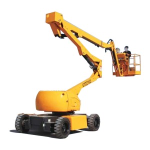 Electric Curved Arm Aerial Work Vehicle Self Propeled Curved Arm Lifting Platform