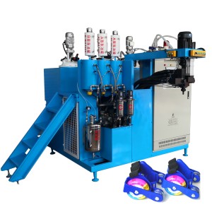 PU Elastomer Maka Miihini Polyurethane Universal Wheel Making Machine